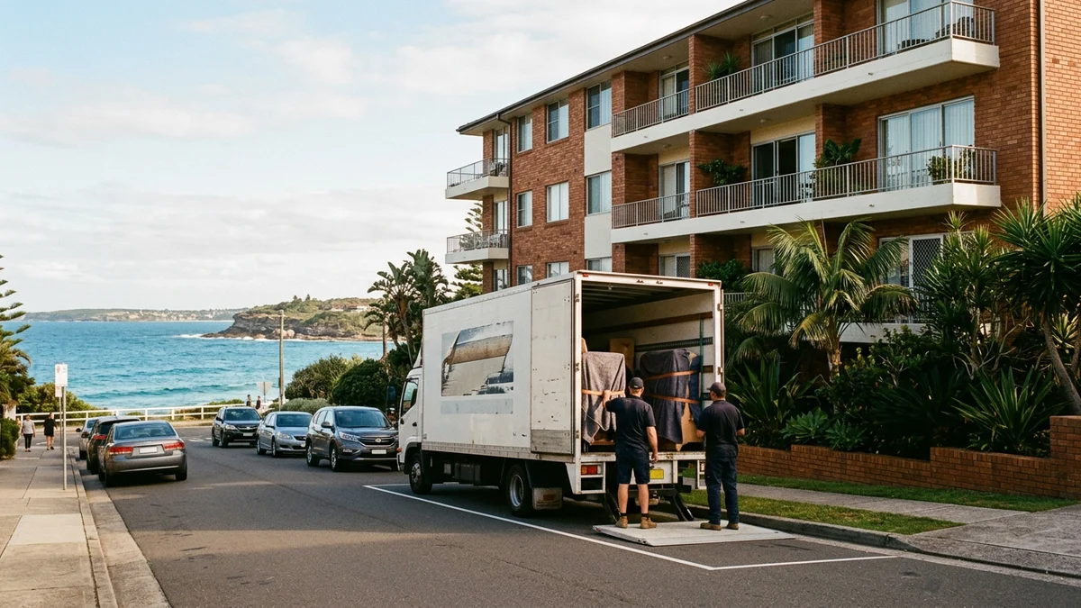 Moving a Cronulla apartment: loading zones, lifts and the 30-minute rule